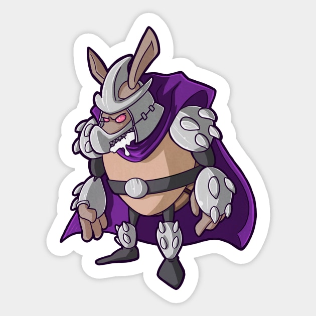 Shredarmadillo Sticker by Captain_awesomepants